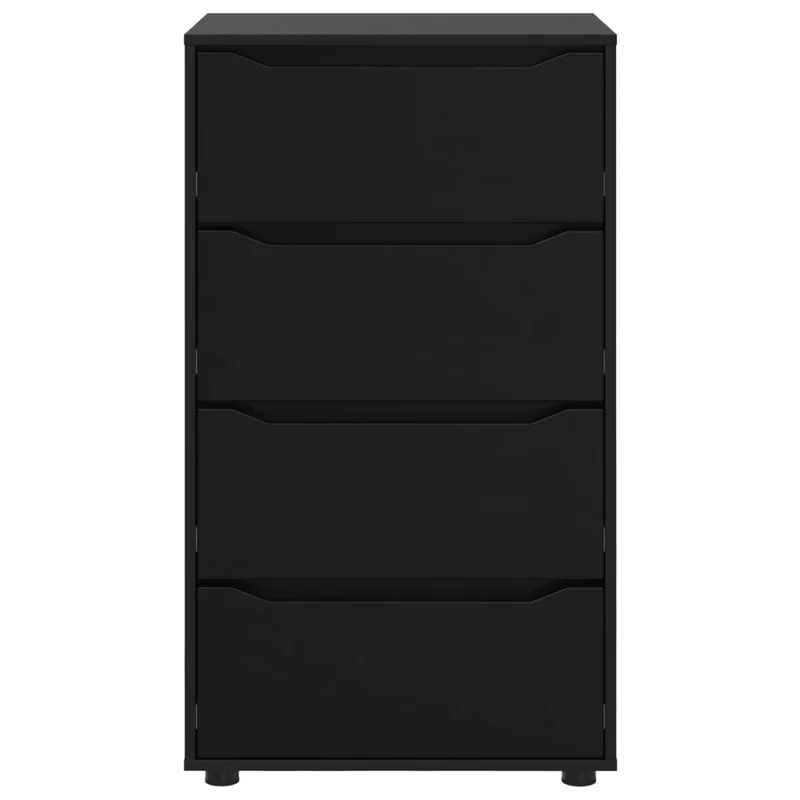 Storage Cabinets 60 x 48 x 105 cm Engineered Wood Black