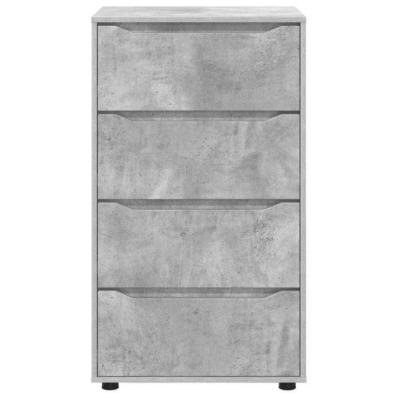 Storage Cabinets 60 x 48 x 105 cm Engineered Wood Concrete Grey
