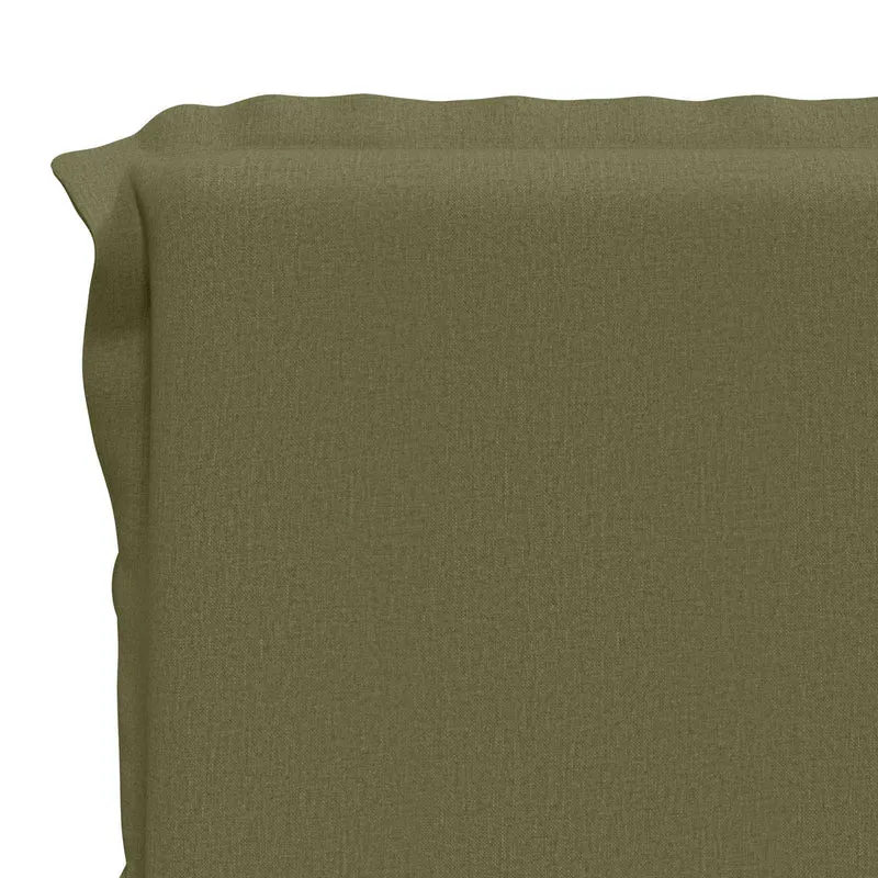 High Back Chair Cushion GEMERT 2 pcs 100% Polyester Olive Green