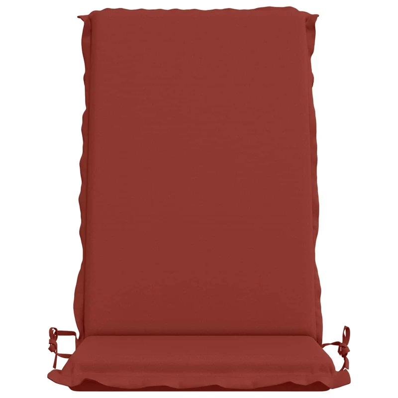 High Back Chair Cushion GEMERT 6 pcs 100% Polyester Red