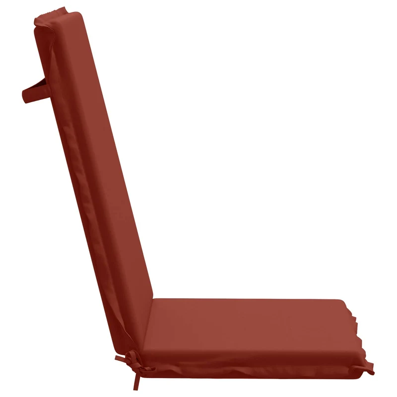 High Back Chair Cushion GEMERT 6 pcs 100% Polyester Red