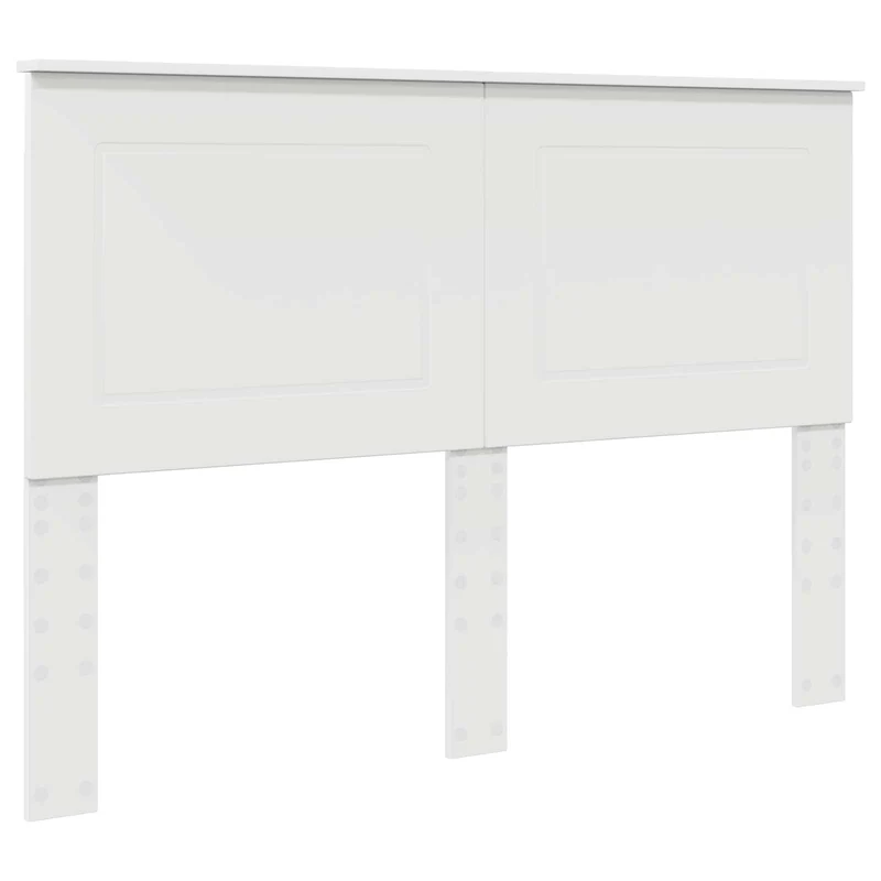 Bed Frame with Drawer White 150 x 200 cm Engineer Wood