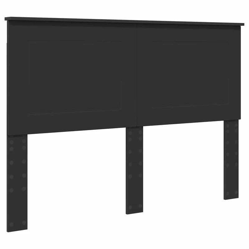 Bed Frame with Drawer Black 150 x 200 cm Engineer Wood