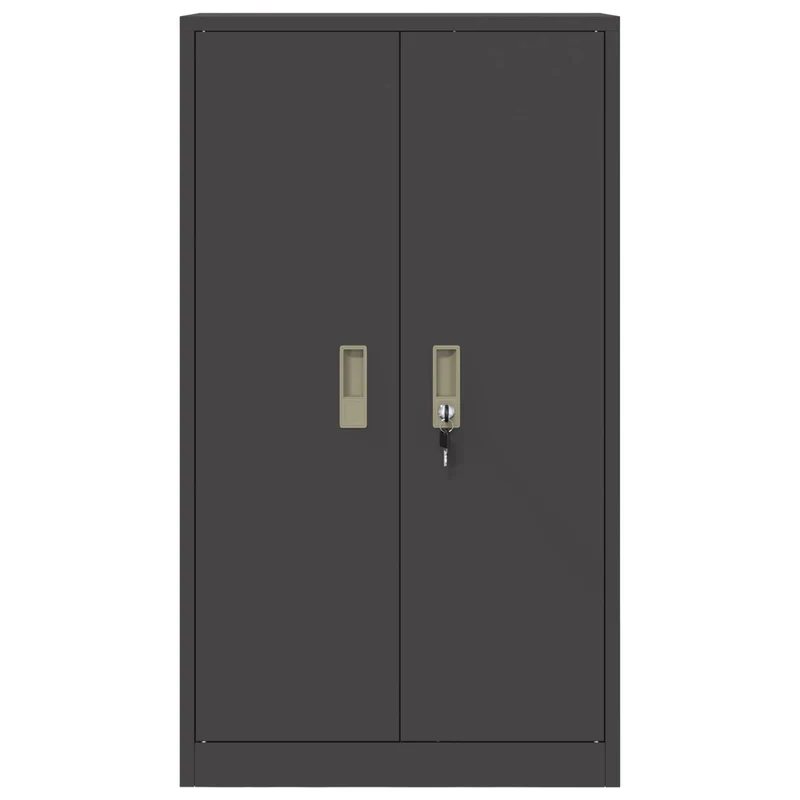 Storage Cabinet Black 60 x 40 x 105 cm Steel