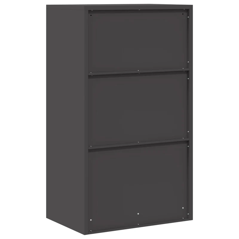 Storage Cabinet Black 60 x 40 x 105 cm Steel