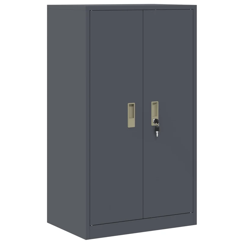 Storage Cabinet Anthracite 60 x 40 x 105 cm Steel