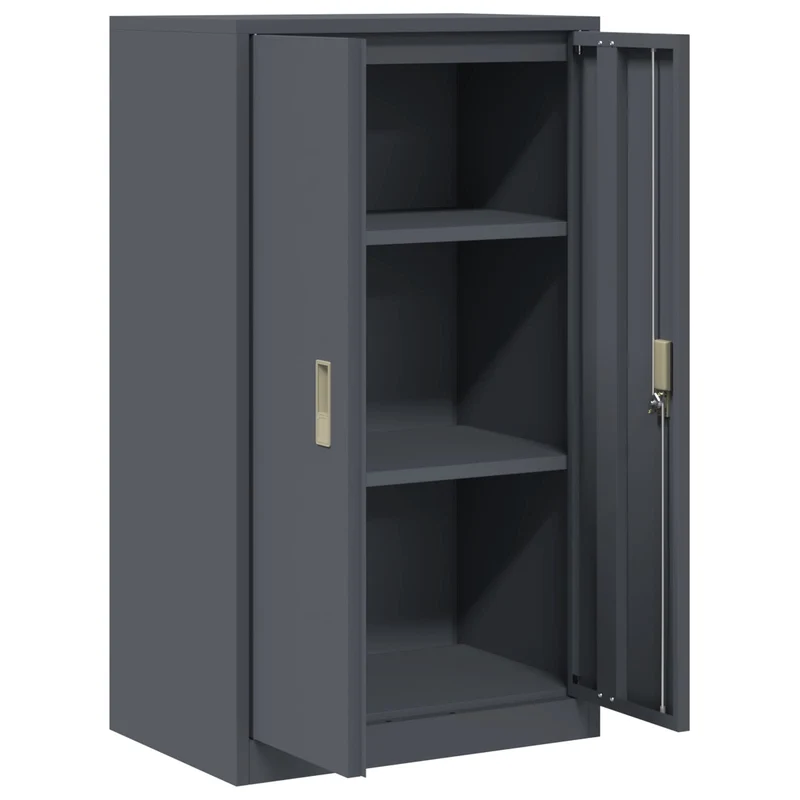 Storage Cabinet Anthracite 60 x 40 x 105 cm Steel