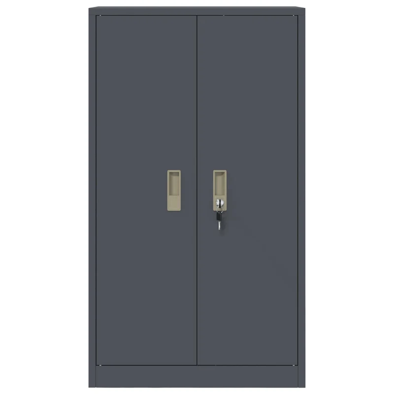 Storage Cabinet Anthracite 60 x 40 x 105 cm Steel