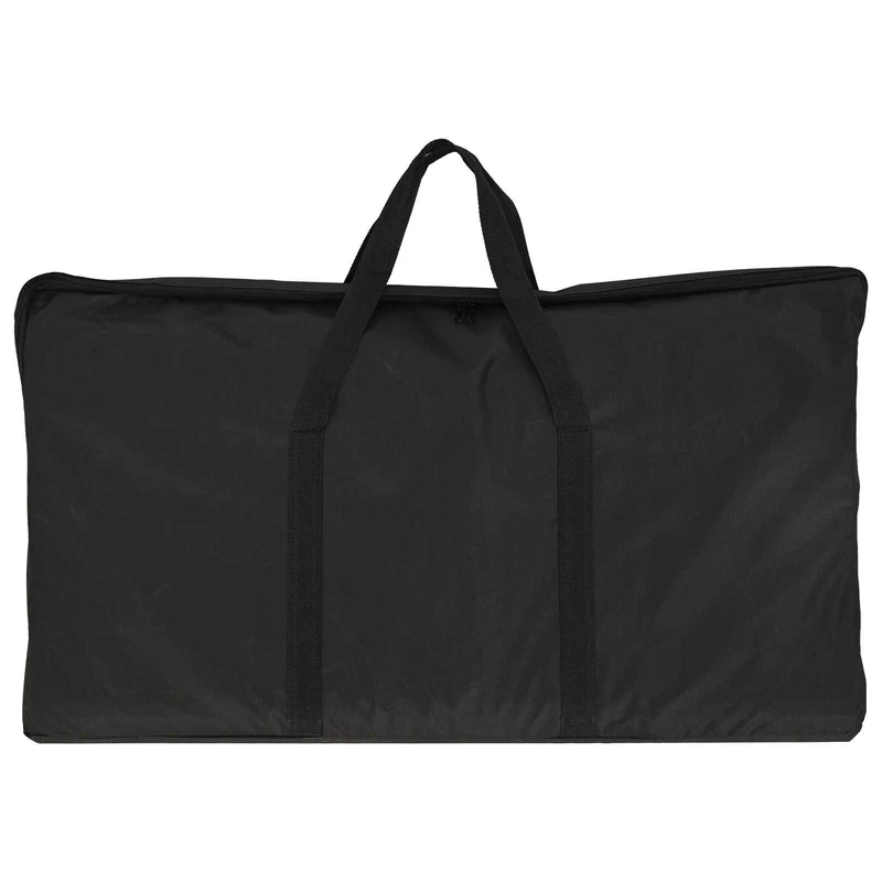 Trade Show Counter Black and White 80 x 40 x 93 cm