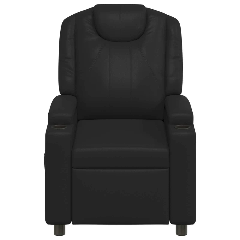 Recliner Chair Black 75 x 95 x 106 cm Fabric