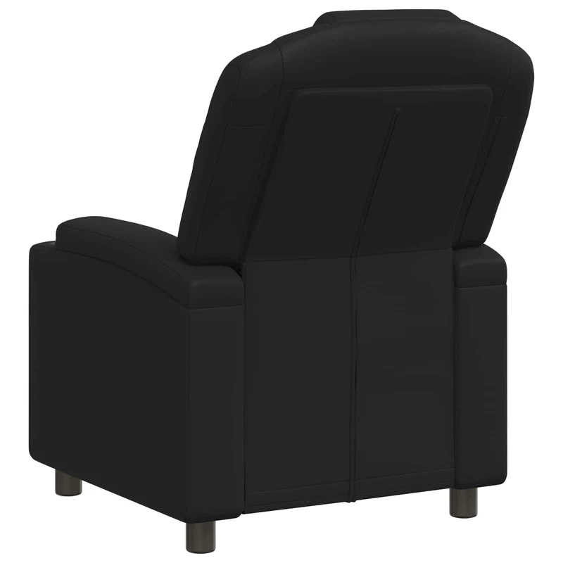 Recliner Chair Black 75 x 95 x 106 cm Fabric