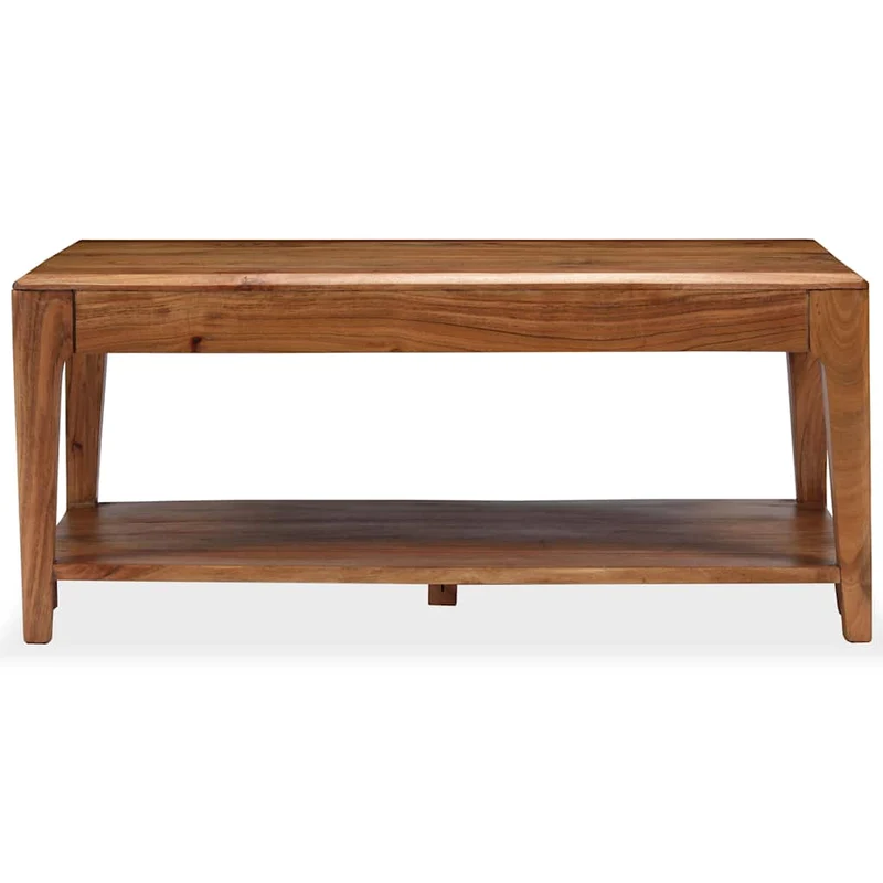 244956 vidaXL Coffee Table Solid Wood 88x50x38 cm