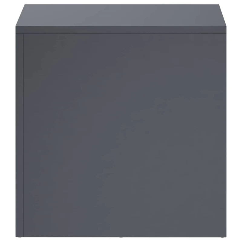 Plant Stand 2 pcs Anthracite 40 x 40 x 40 cm Galvanised Steel