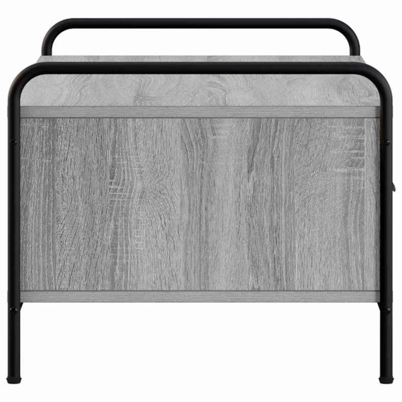 Coffee Table Grey Sonoma 99.5 x 49 x 41 cm Engineered Wood