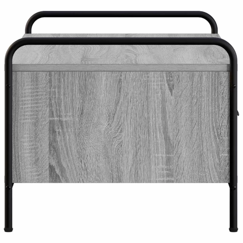 Coffee Table Grey Sonoma 99.5 x 49 x 41 cm Engineered Wood