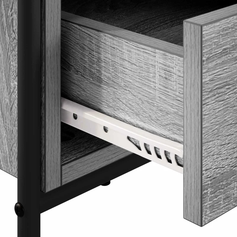 Coffee Table Grey Sonoma 99.5 x 49 x 41 cm Engineered Wood