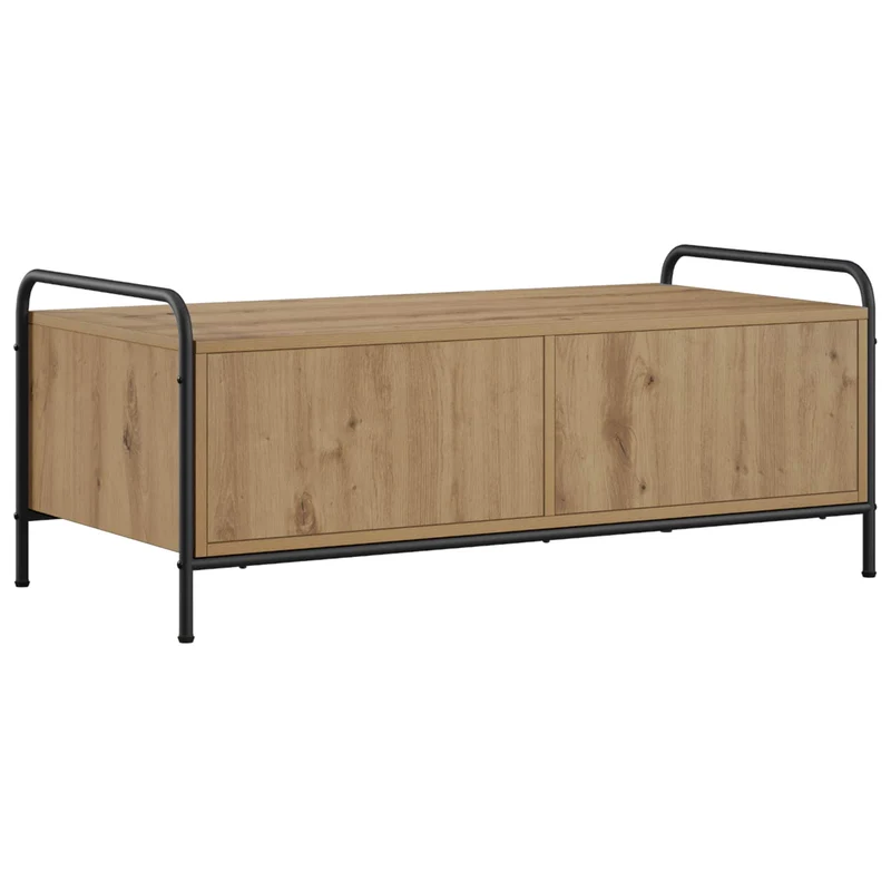 Coffee Table Artisan Oak 99.5 x 49 x 41 cm Engineered Wood
