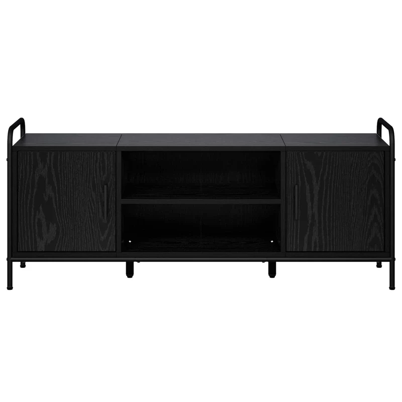 TV Cabinet 119 x 33 x 50 cm Black Oak
