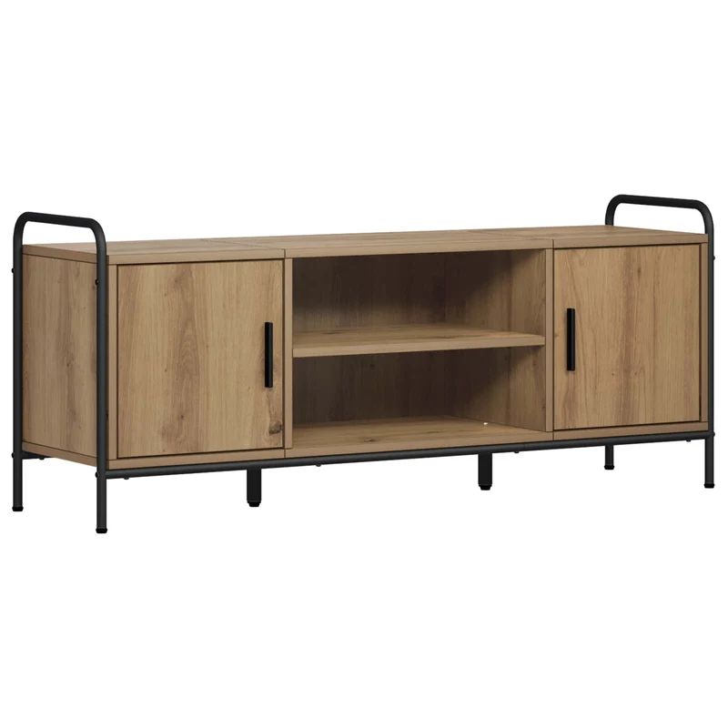 TV Cabinet 119 x 33 x 50 cm Artisan Oak