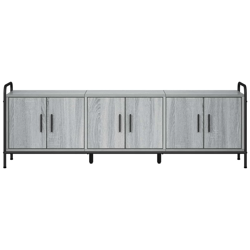 TV Cabinet 146 x 33 x 50 cm Grey Sonoma Engineered Wood
