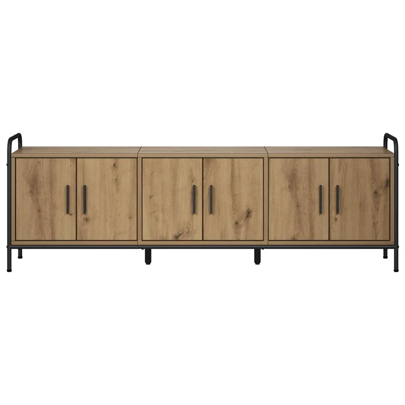 TV Cabinet 146 x 33 x 50 cm Artisan Oak Engineered Wood