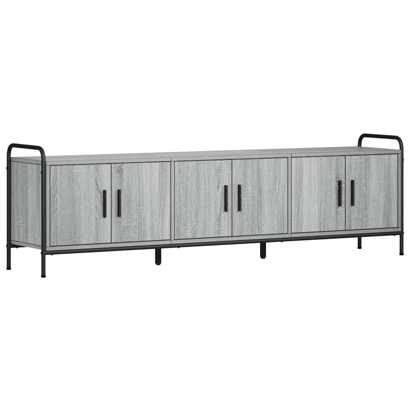 TV Cabinet 167.5 x 33 x 50 cm Grey Sonoma Engineered Wood