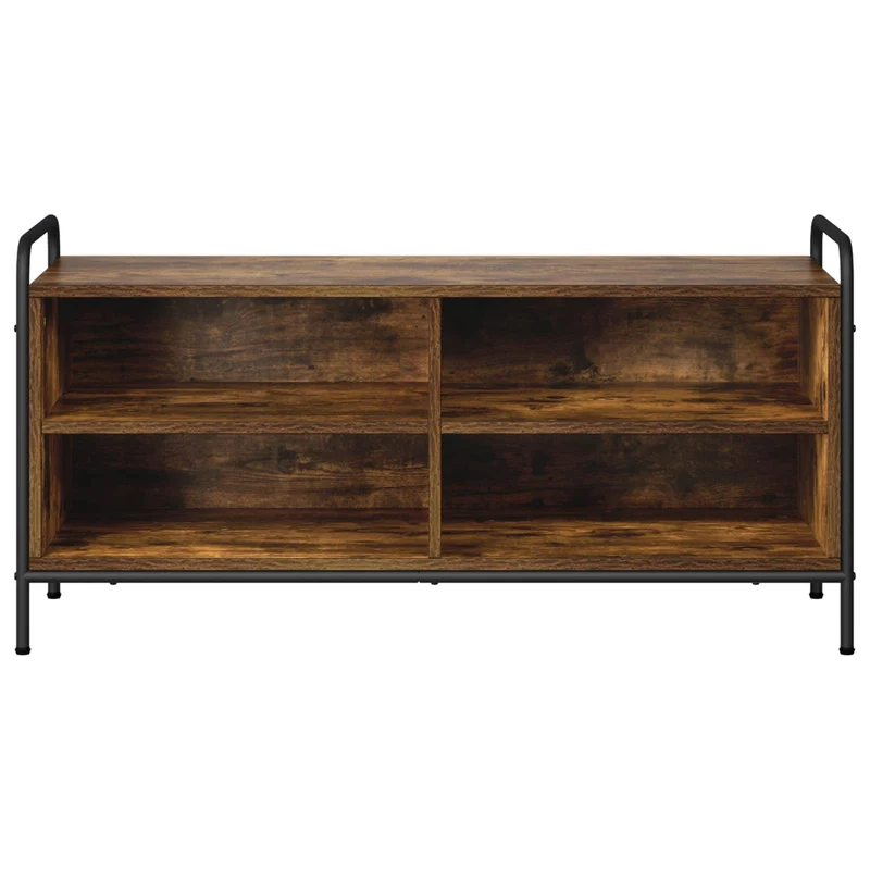 TV Cabinet 100 x 39.5 x 50 cm Smoked Oak Engineered Wood