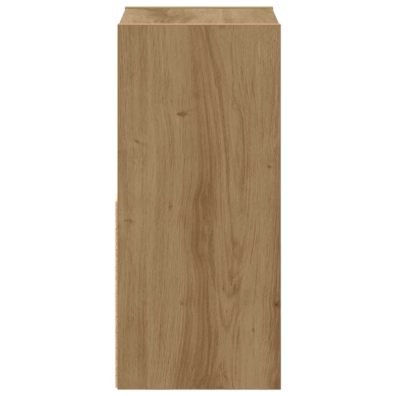 Bedside Table Artisan Oak 25.5 x 22 x 49.5 cm Engineered Wood