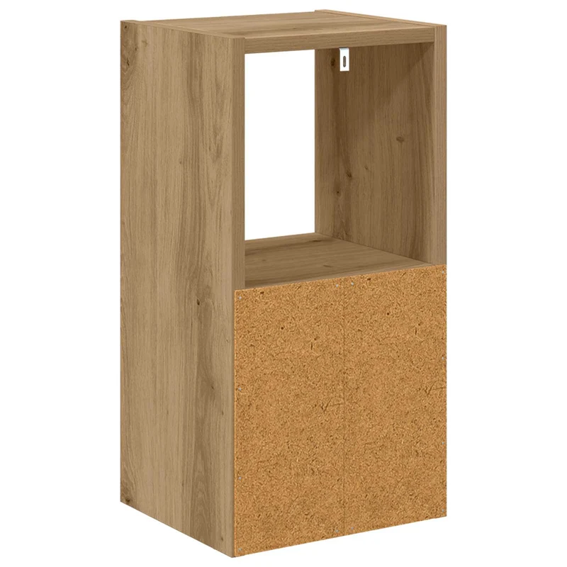 Bedside Table Artisan Oak 25.5 x 22 x 49.5 cm Engineered Wood