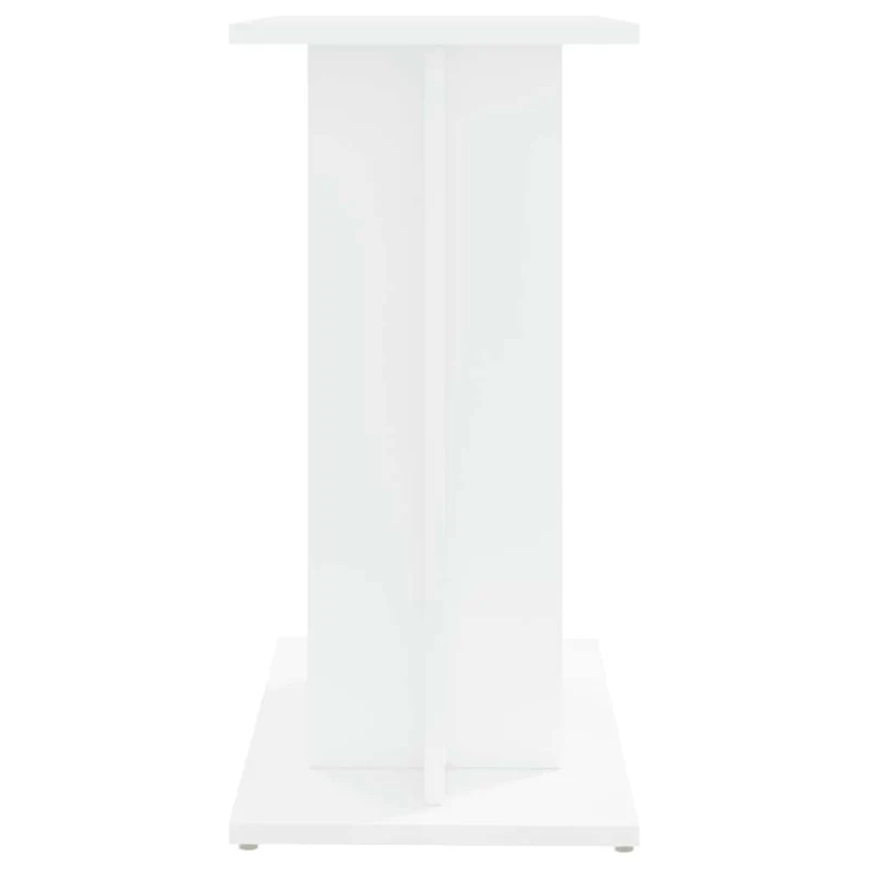 Aquarium Stand White 60x30x60 cm Engineered Wood