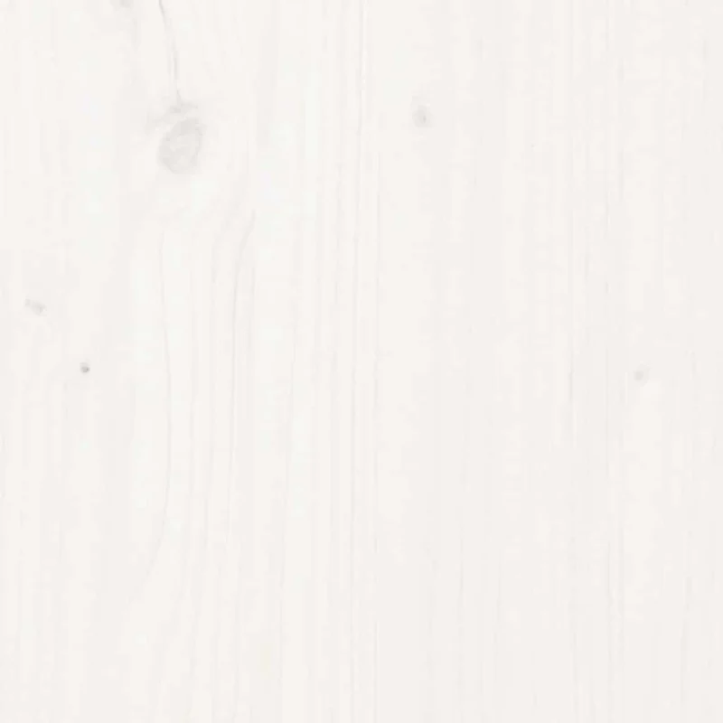 813652 vidaXL Table Top White Ø40x2,5 cm Solid Wood Pine