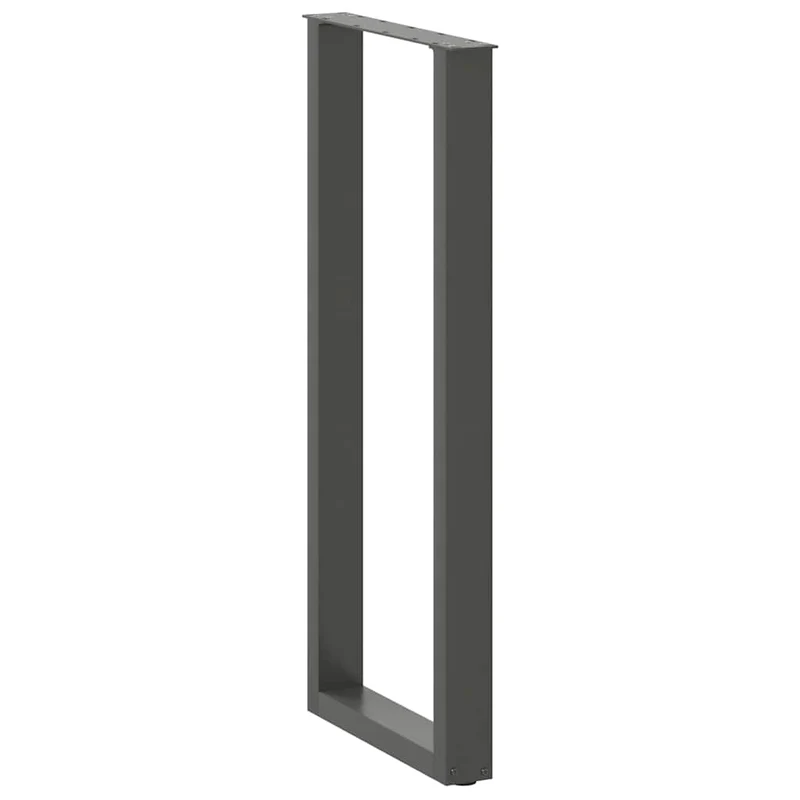 Bar Table Legs U-Shaped 2 pcs Anthracite 40x(110-111) cm Steel