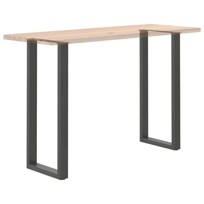 Bar Table Legs U-Shaped 2 pcs Anthracite 40x(110-111) cm Steel