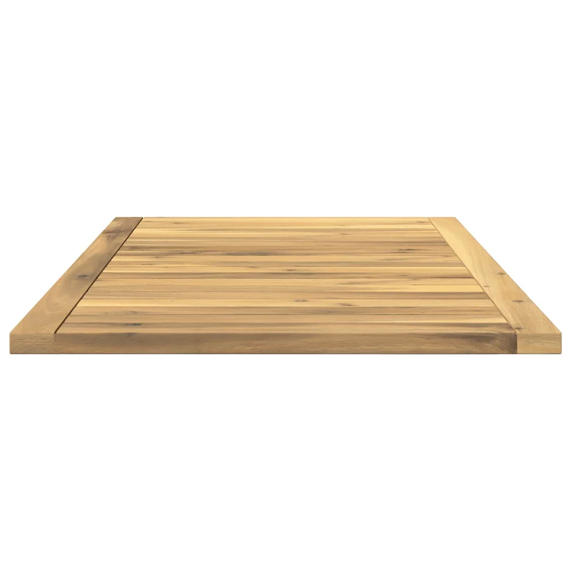 Table Top 80.5 x 49 x 2 cm Rectangular Solid Acacia Wood