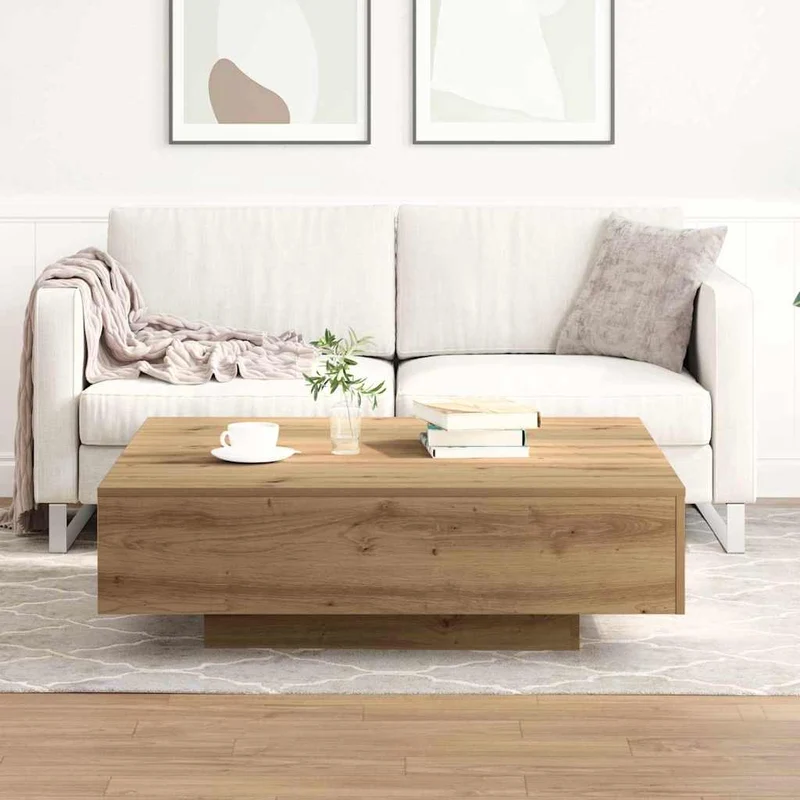 Coffee Table Artisan Oak 100 x 100 x 31 cm