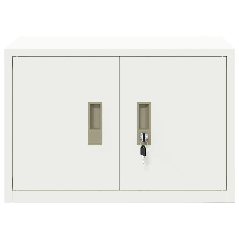 Storage Cabinet White 60 x 40 x 40 cm Steel