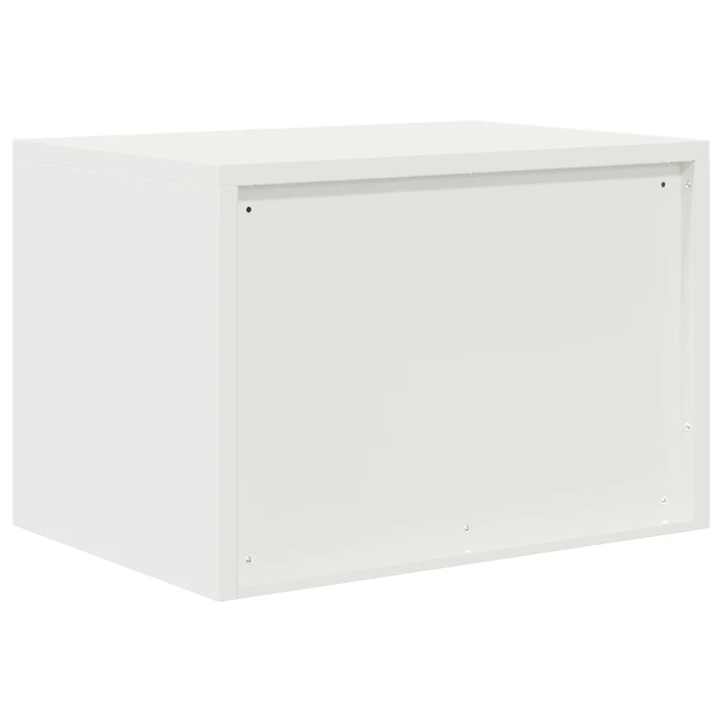 Storage Cabinet White 60 x 40 x 40 cm Steel