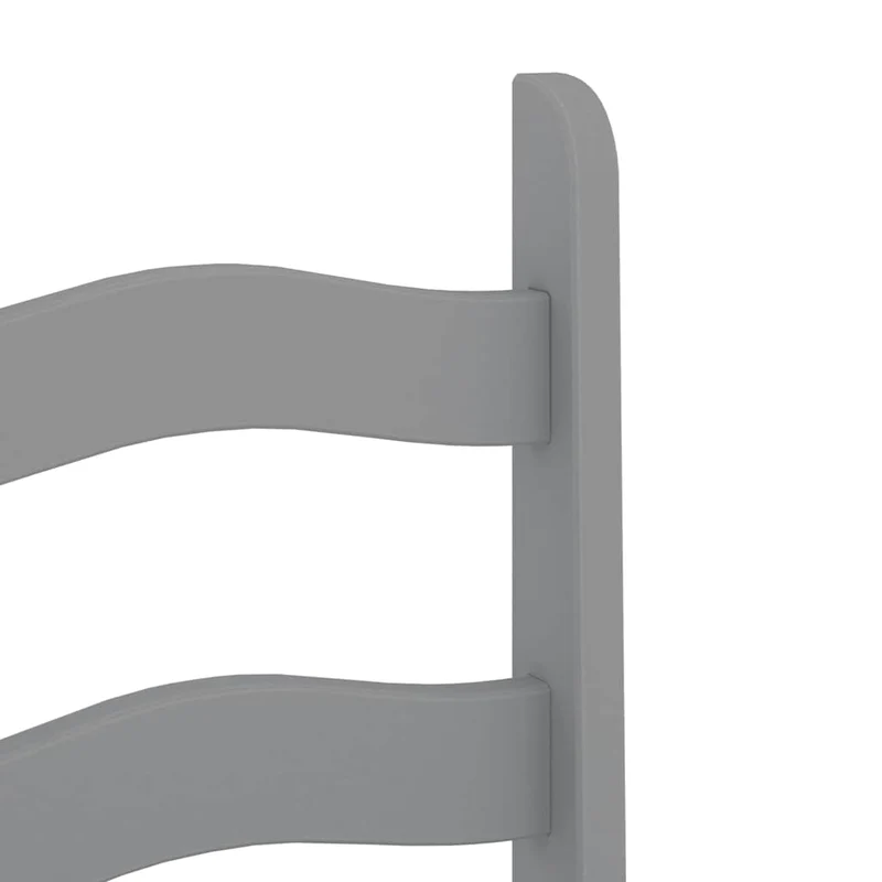 Dining Chairs 2 pcs "Corona" Grey 42x47x107 cm Solid Wood Pine