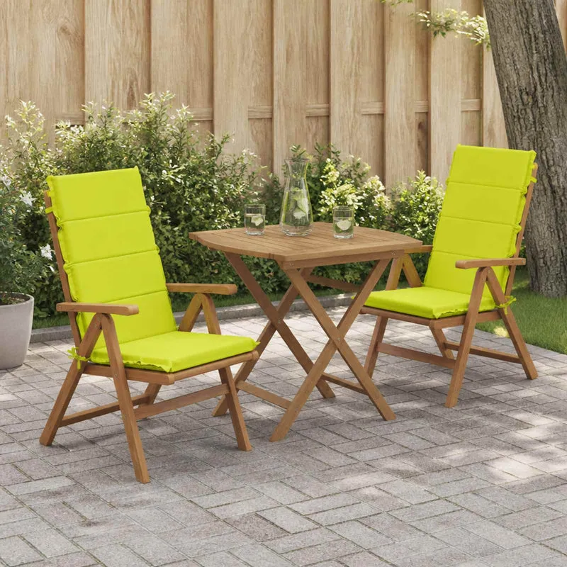High Back Chair Cushion GEMERT 2 pcs 100% Polyester