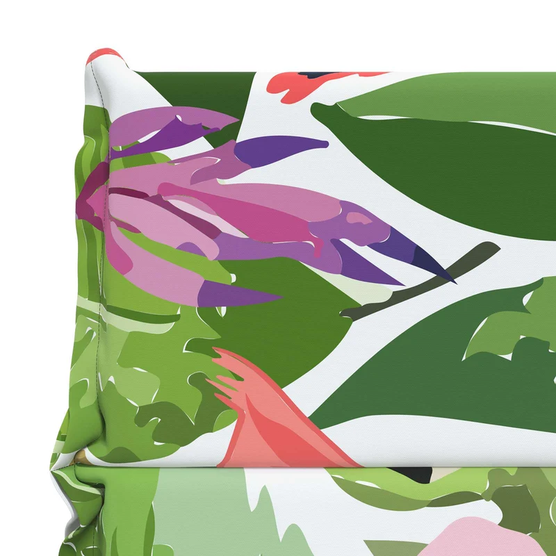 High Back Chair Cushion GEMERT 4 pcs 100% Polyester Multicolour
