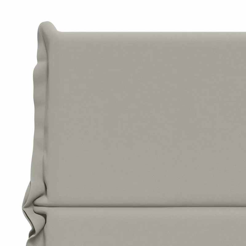 High Back Chair Cushion GEMERT 6 pcs 100% Polyester Grey
