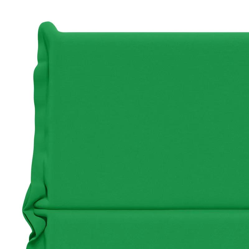 High Back Chair Cushion GEMERT 2 pcs 100% Polyester Green