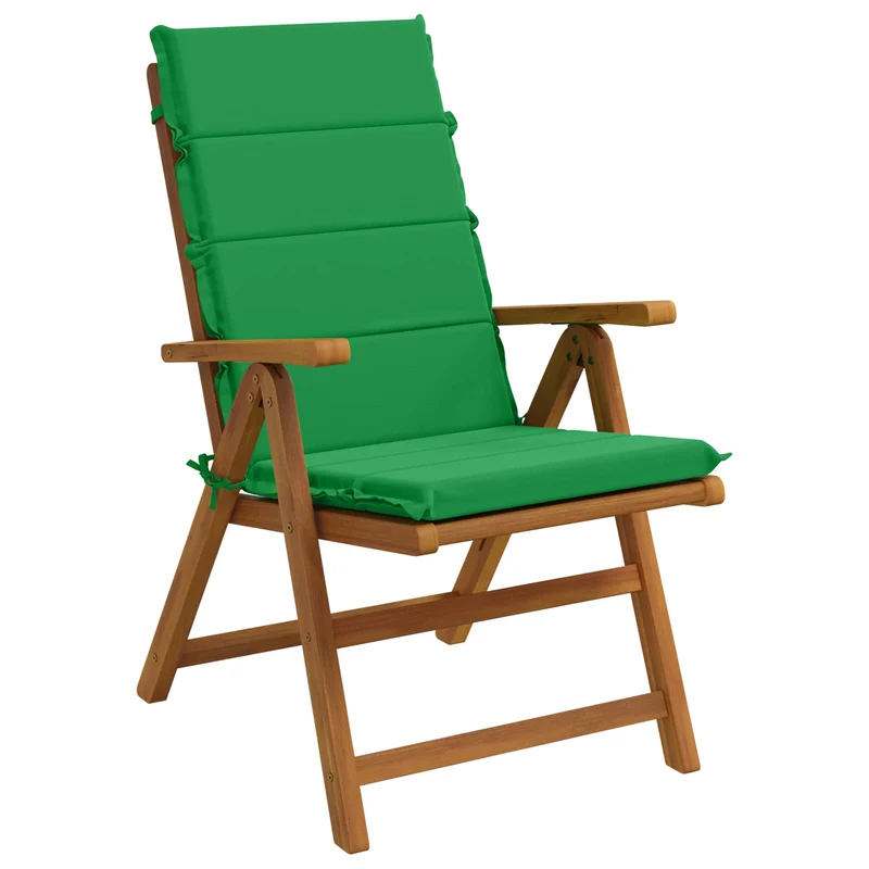 High Back Chair Cushion GEMERT 6 pcs 100% Polyester Green