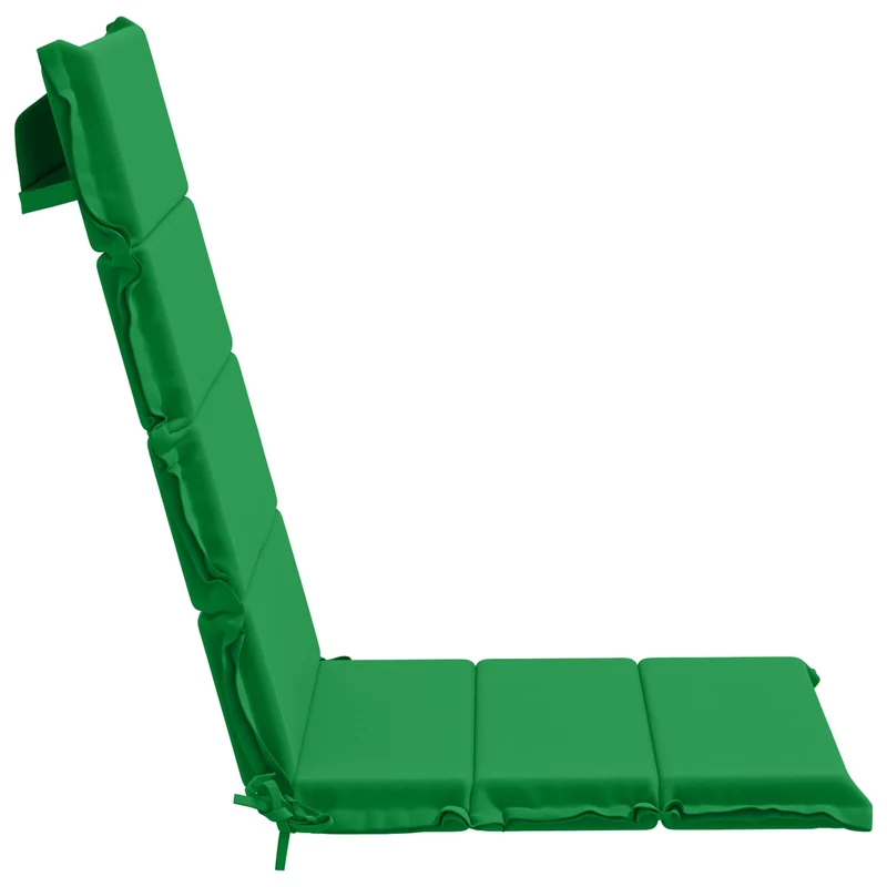 High Back Chair Cushion GEMERT 6 pcs 100% Polyester Green