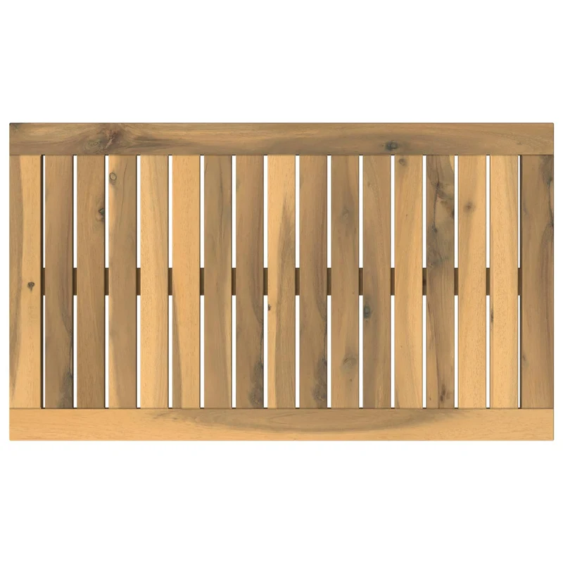 Table Top 68.5 x 40 x 2 cm Rectangular Solid Acacia Wood