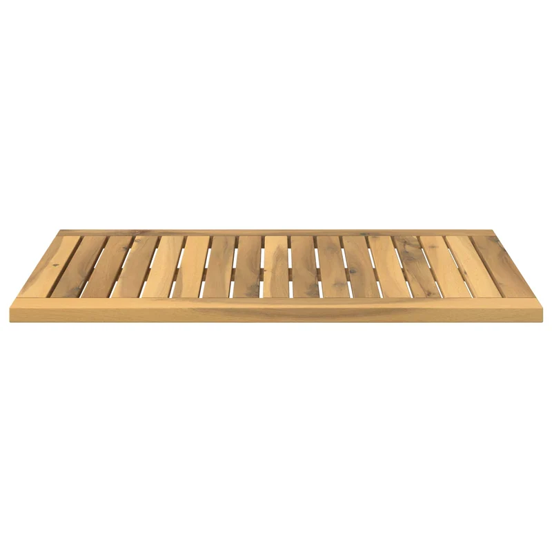 Table Top 68.5 x 40 x 2 cm Rectangular Solid Acacia Wood