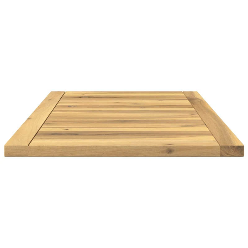 Table Top 68.5 x 40 x 2 cm Rectangular Solid Acacia Wood