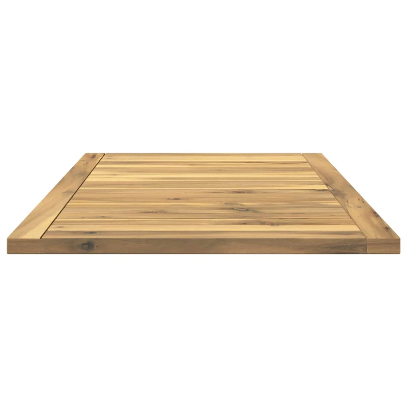 Table Top 80.5 x 47 x 2 cm Rectangular Solid Acacia Wood