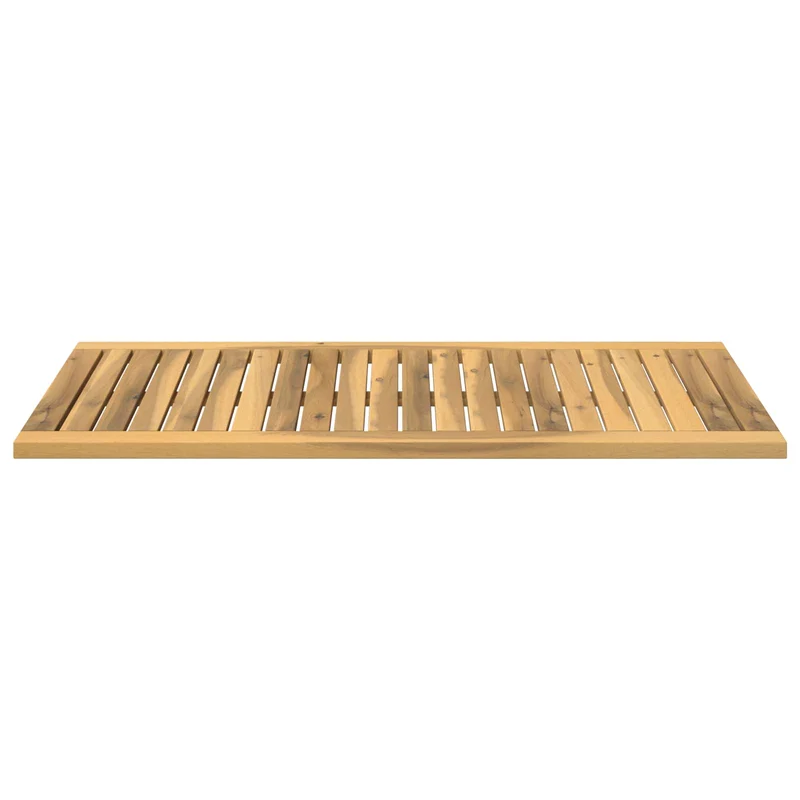 Table Top 88.5 x 45 x 2 cm Rectangular Solid Acacia Wood