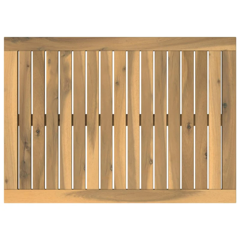 Table Top 68.5 x 49 x 2 cm Rectangular Solid Acacia Wood